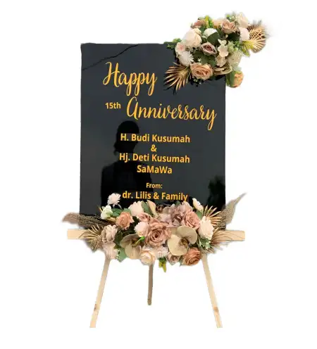 Papan Bunga Akrilik serpong