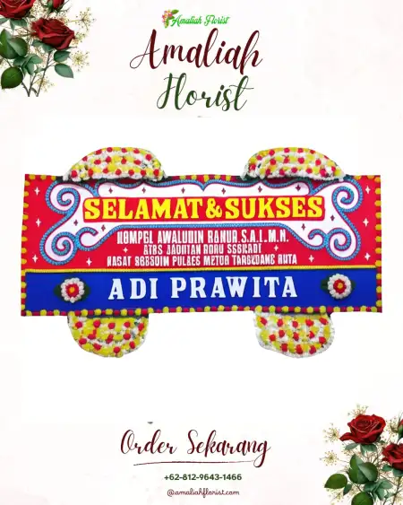 Papan Bunga Ucapan Selamat serpong
